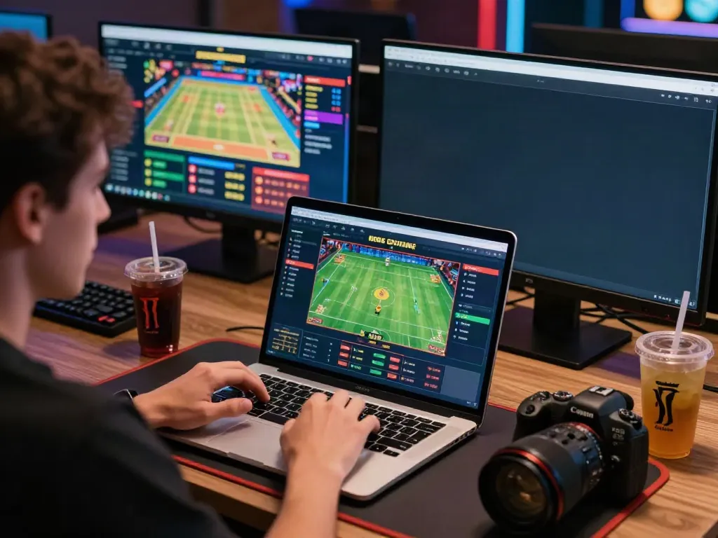 Player enjoying an exciting betting experience on five 88 gaming platform.