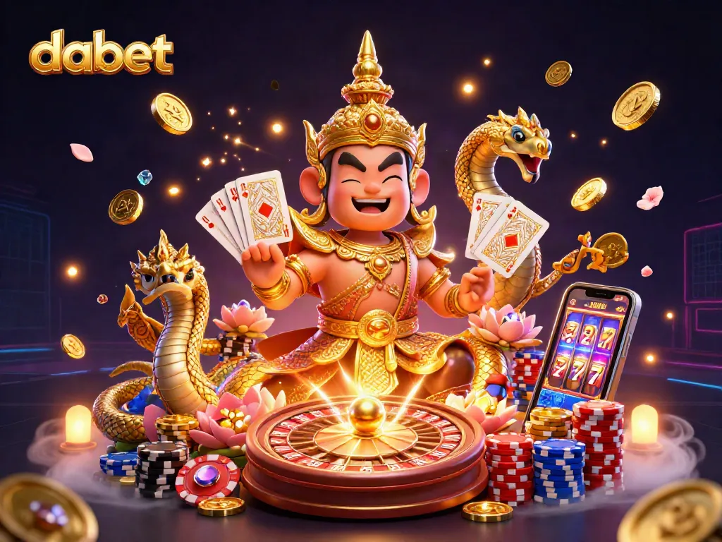 Dabet offers thrilling casino action with diverse games, vibrant visuals, and enchanting characters.