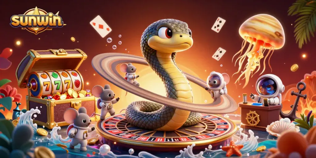 Engage in exciting gambling experiences at sunwin with a vibrant celestial roulette adventure.