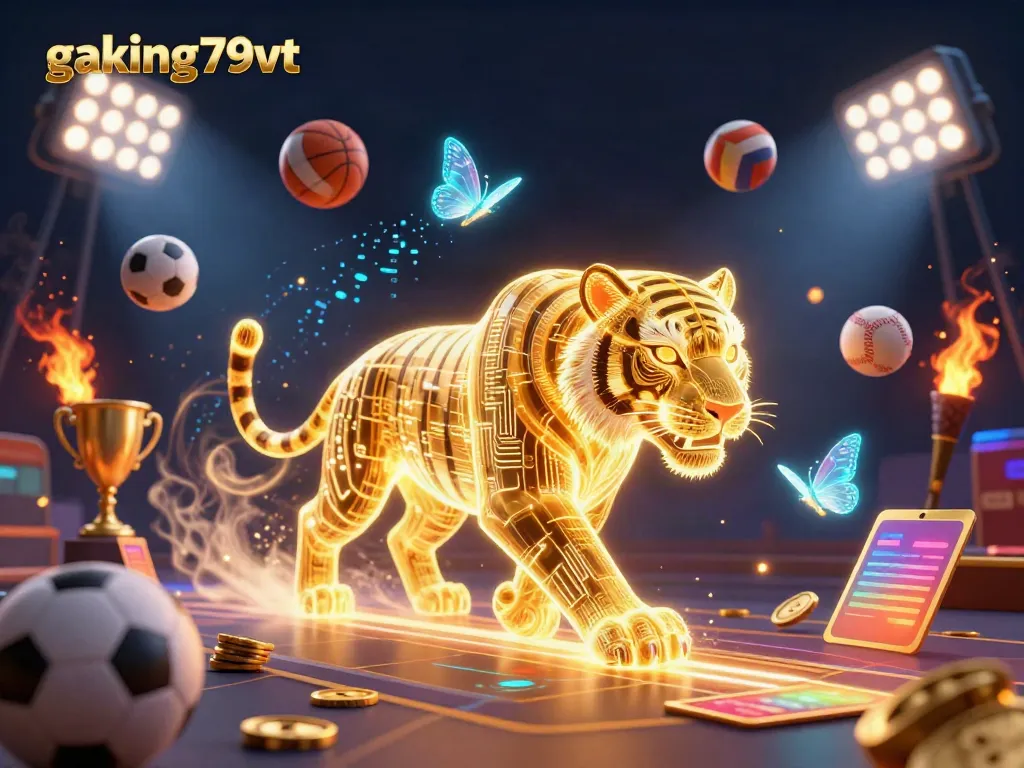 Experience thrilling gameplay at gaking79vt with a vibrant digital casino landscape and dynamic gaming elements.