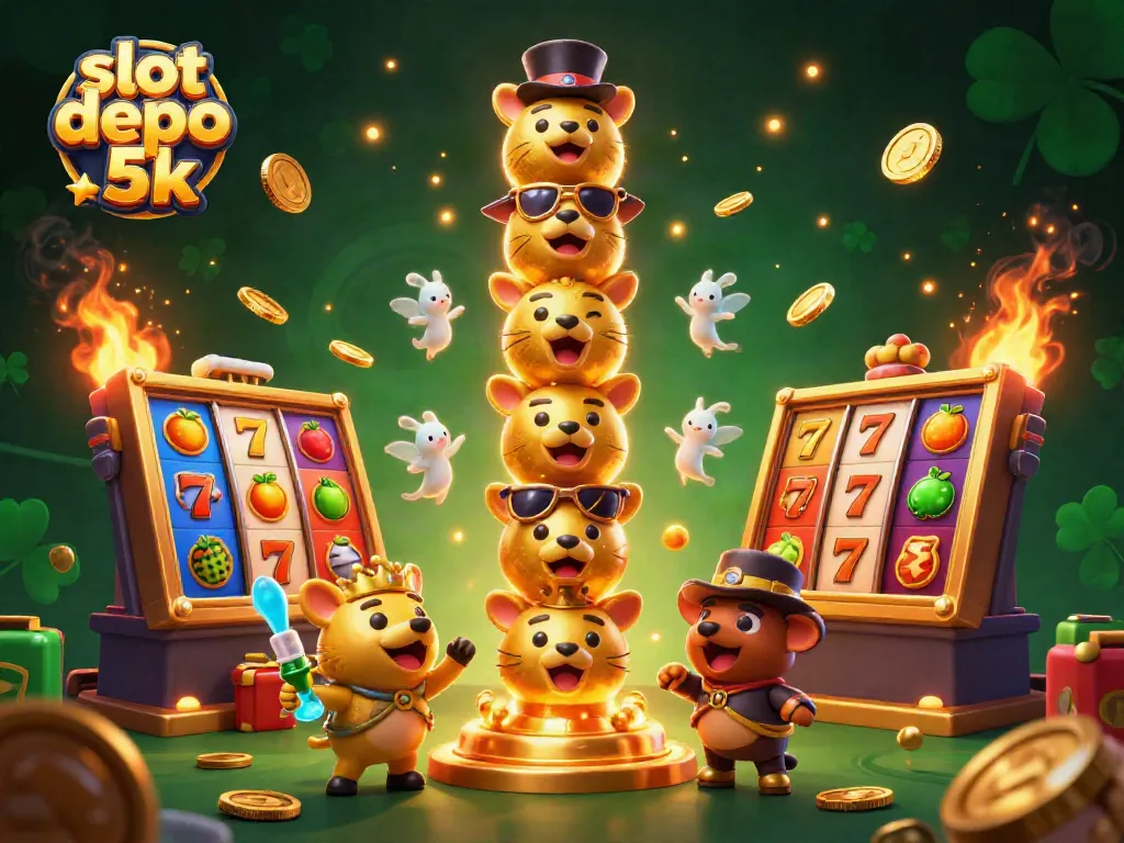 Experience thrilling gameplay with slot depo 5k featuring captivating symbols and vibrant elements.